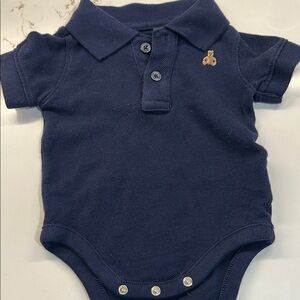 GAP Navy Polo Onesie